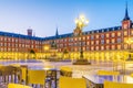 Old town Madrid, Spain\'s Plaza Mayor