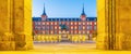 Old town Madrid, Spain\'s Plaza Mayor