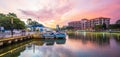 The old town of Malacca, Melaca. UNESCO World Heritage Site in Malaysia Royalty Free Stock Photo