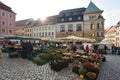 Old town market in Bautzen, Germany Royalty Free Stock Photo