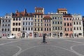 The Old Town Market Place square, Warsaw, Poland Royalty Free Stock Photo