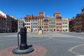 The Old Town Market Place square, Warsaw, Poland Royalty Free Stock Photo