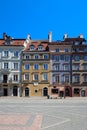 The Old Town Market Place square, Warsaw, Poland Royalty Free Stock Photo
