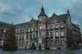 The old town, market square, town hall and the equestrian statue of Jan Wellem Johann Wil