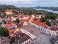 The Old Town and Market Square in Kazimierz Dolny Royalty Free Stock Photo