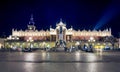 Old town market square of Krakow.