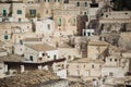 The old town of matera in italy unesco site Royalty Free Stock Photo