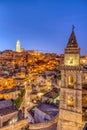 The old town of Matera in southern Italy Royalty Free Stock Photo