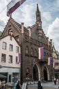 Old town of Montabaur in the Westerwald Royalty Free Stock Photo