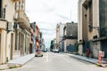 Old town Montevideo Uruguay - may, 2022 Royalty Free Stock Photo