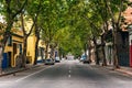 Old town Montevideo Uruguay - may, 2022 Royalty Free Stock Photo