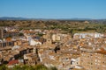 The old town of Monzon, Spain Royalty Free Stock Photo