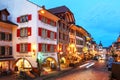 Old town of Murten / Morat, Canton de Fribourg, Switzerland