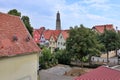 Old town in NÃ¶rdlingen, Germany Royalty Free Stock Photo