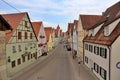Old town in NÃ¶rdlingen, Germany Royalty Free Stock Photo