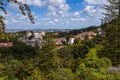 Old town and National Palace - Sintra Portugal Royalty Free Stock Photo