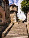 Old Town Neuchatel, Switzerland Royalty Free Stock Photo