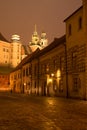 Old Town at night