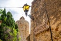 Old town of Pals in Girona, Catalonia, Spain. Royalty Free Stock Photo