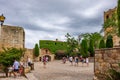 Old town of Pals in Girona, Catalonia, Spain. Royalty Free Stock Photo