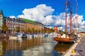 Old Town pier in Helsinki, Finland Royalty Free Stock Photo