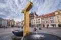 Old Town of Pilsen city, Czech Republic Royalty Free Stock Photo