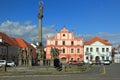 Old town in Pisek Royalty Free Stock Photo