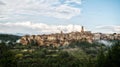 Old town of Pitigliano, Grosseto, Tuscany, Italy. Royalty Free Stock Photo