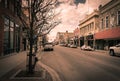 Street-view of Old Town Pocatello, Idaho