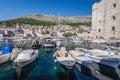 Old Town port of Dubrovnik, Croatia Royalty Free Stock Photo