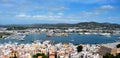 Old Town And Port Of Ibiza Town