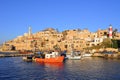 Old town and port of Jaffa of Tel Aviv city, Israel Royalty Free Stock Photo