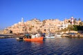 Old town and port of Jaffa of Tel Aviv city, Israel Royalty Free Stock Photo