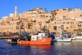 Old town and port of Jaffa of Tel Aviv city, Israel Royalty Free Stock Photo