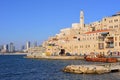 Old town and port of Jaffa of Tel Aviv city, Israel Royalty Free Stock Photo