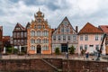 The Old Town and the Old Port of Stade Royalty Free Stock Photo