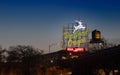 Old Town Portland Oregon neon sign in Portland, Oregon Royalty Free Stock Photo