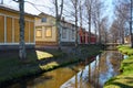 Old town of Rauma, Finland. Royalty Free Stock Photo