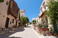 The old town in Rethymno city on Crete, Greece.