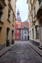 Old town of Riga, capital of Latwia