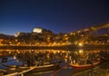 Old town river area of porto portugal