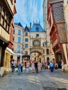 Old town of Rouen, Normandy, France