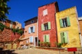 Old Town of Roussillon, Provence, France Royalty Free Stock Photo