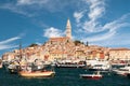 The old town Rovinj and marina