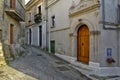 The old town of San Nicola Arcella, Italy. Royalty Free Stock Photo