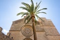 Old Town, Sant Jaume church in Majorca. Alcudia, Mallorca, Balearic island, Spain 28.06.2017. Royalty Free Stock Photo