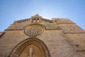Old Town, Sant Jaume church in Majorca. Alcudia, Mallorca, Balearic island, Spain 28.06.2017. Royalty Free Stock Photo