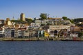 Old town skyline from across the Douro Royalty Free Stock Photo