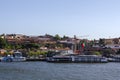 Old town skyline from across the Douro River Royalty Free Stock Photo