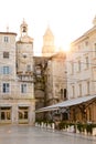 Old town of Split city, Croatia Royalty Free Stock Photo